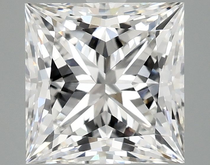 3.09 ct. princess Lab Grown Diamond front image