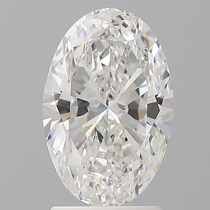 2.10 ct. oval Lab Grown Diamond front image