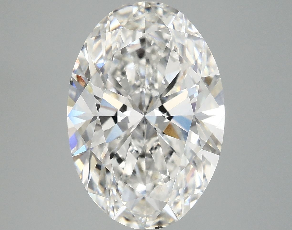5.05 ct. oval Lab Grown Diamond front image