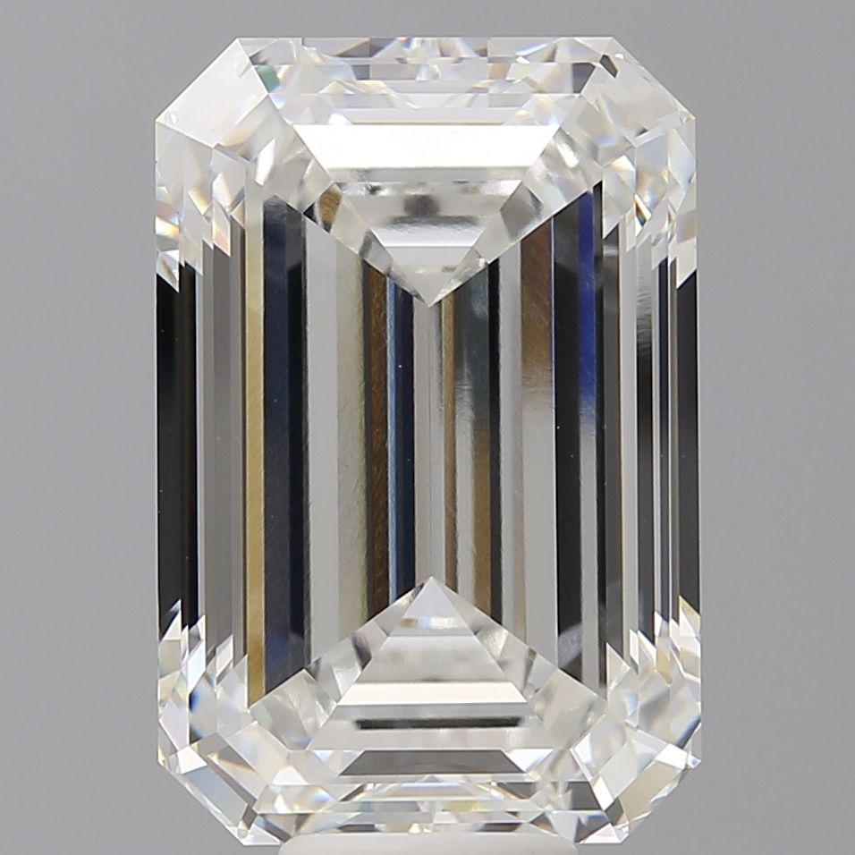 12.01 ct. emerald Lab Grown Diamond front image