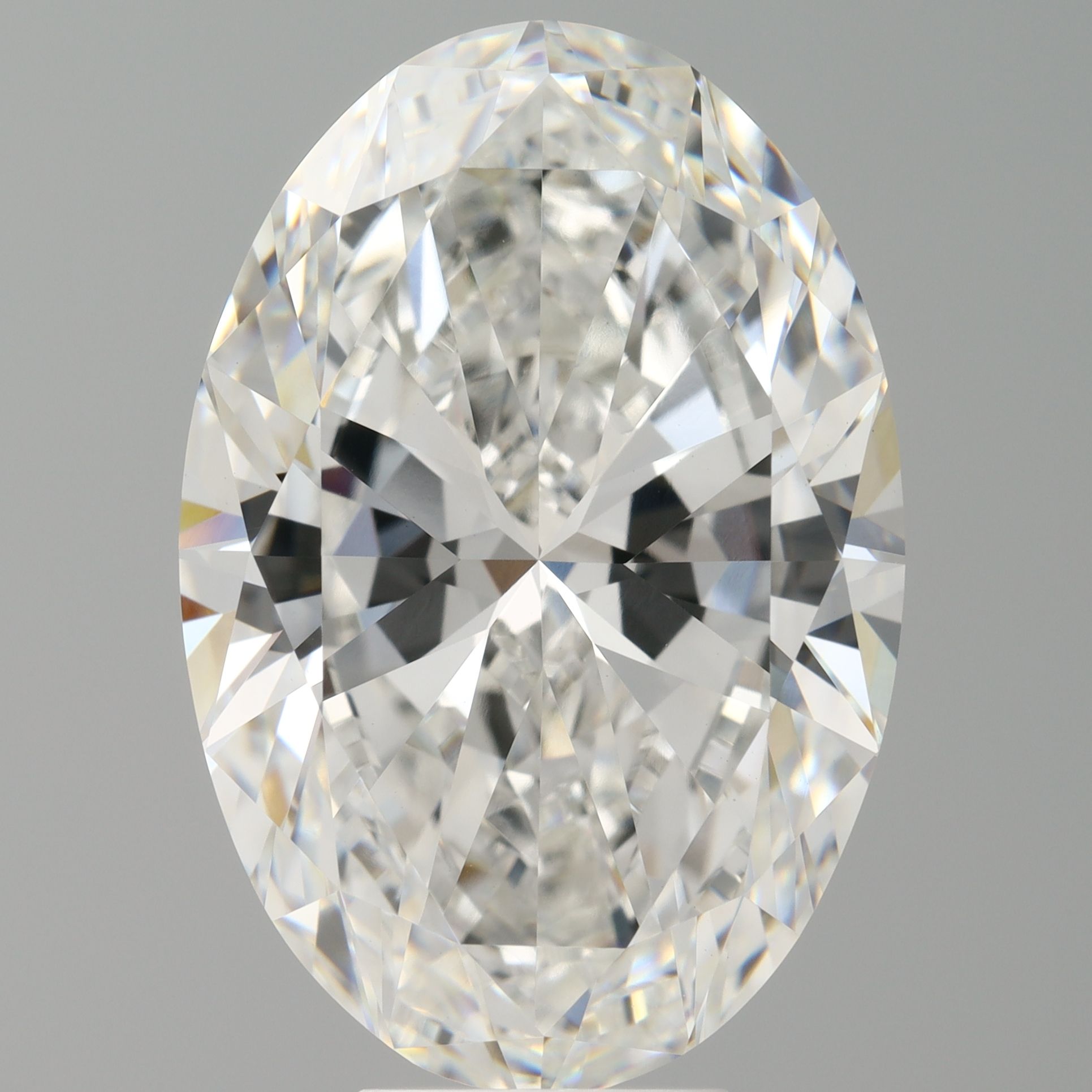 9.06 ct. oval Lab Grown Diamond front image
