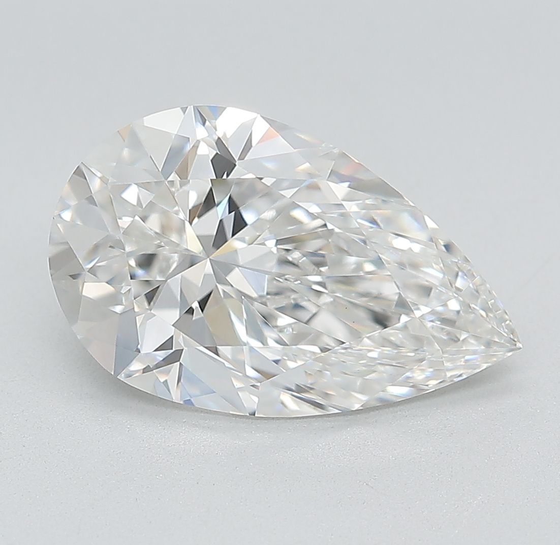 3.87 ct. pear Lab Grown Diamond front image