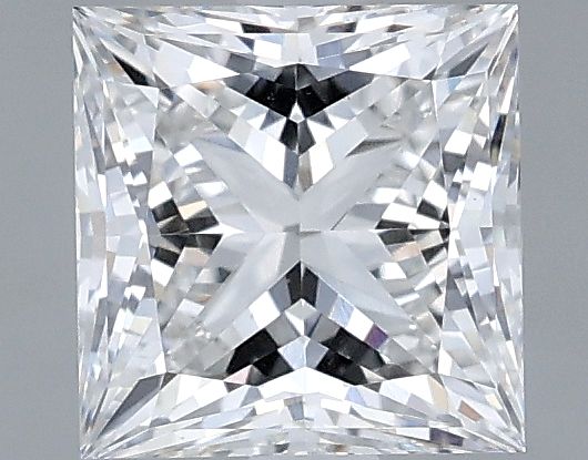 1.45 ct. princess Lab Grown Diamond front image