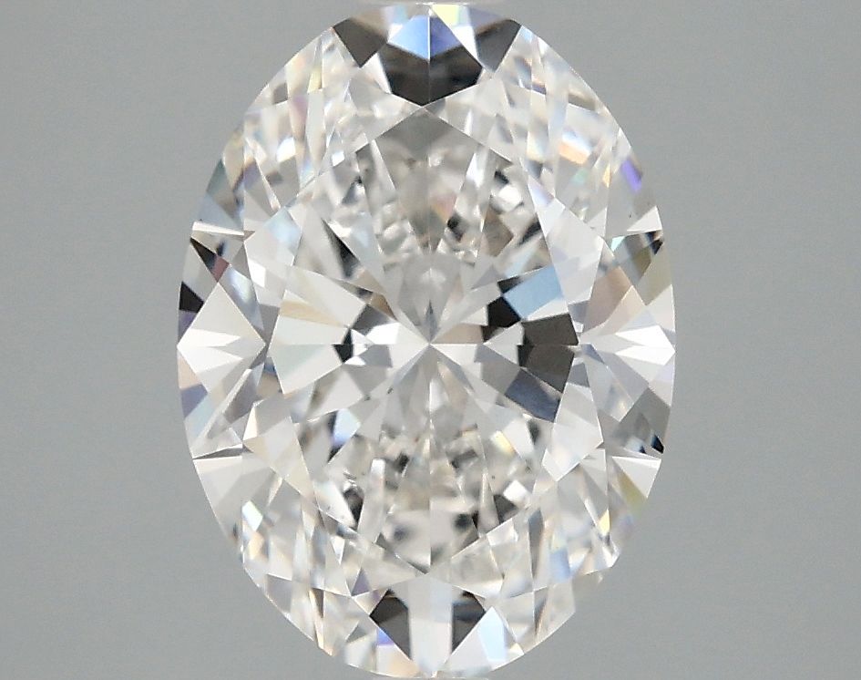 3.03 ct. oval Lab Grown Diamond front image