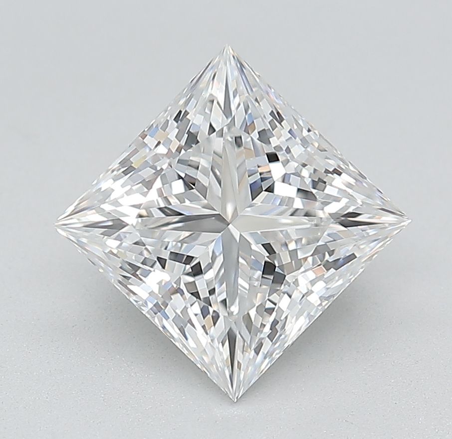 2.54 ct. princess Lab Grown Diamond front image