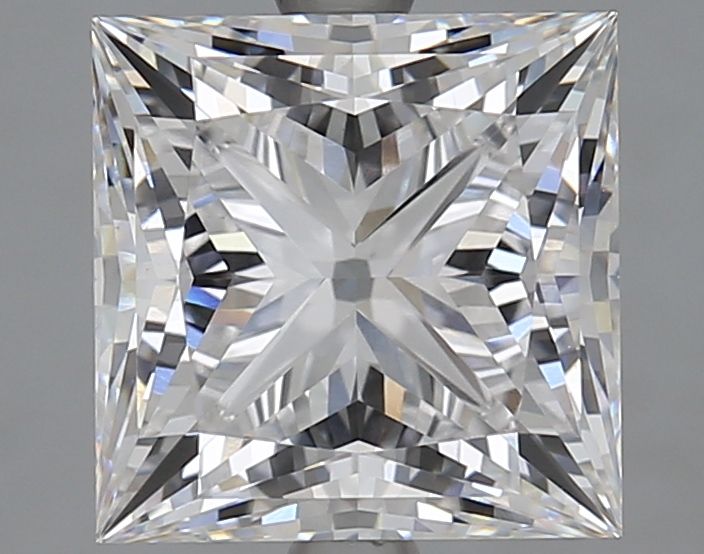4.02 ct. princess Lab Grown Diamond front image