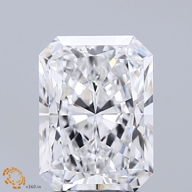 0.85 ct lab-grown Radiant Diamond