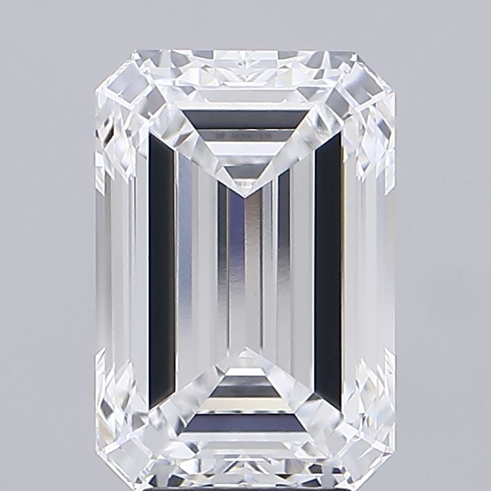 6.03 ct. emerald Lab Grown Diamond front image