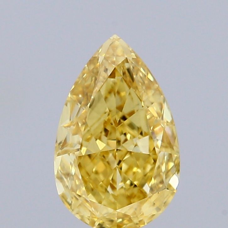 1.0 CT Fancy Intense Yellow PEAR