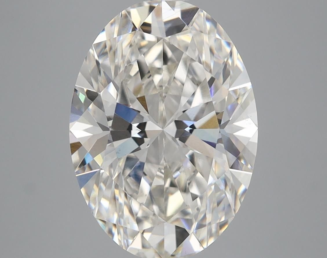 4.06 ct. oval Lab Grown Diamond front image