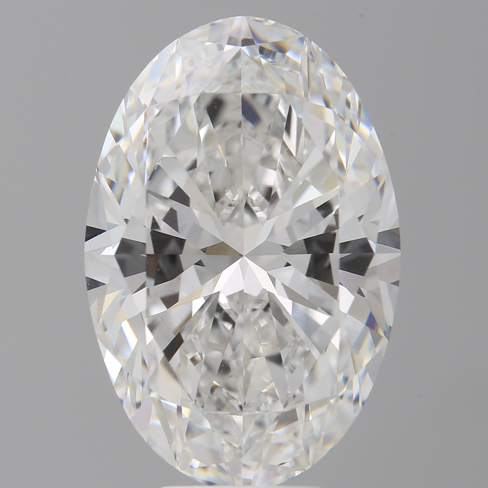 9.09 ct. oval Lab Grown Diamond front image