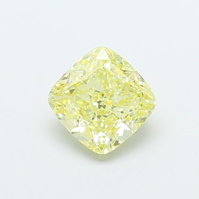 1.25 CT Fancy Yellow CUSHION MODIFIED