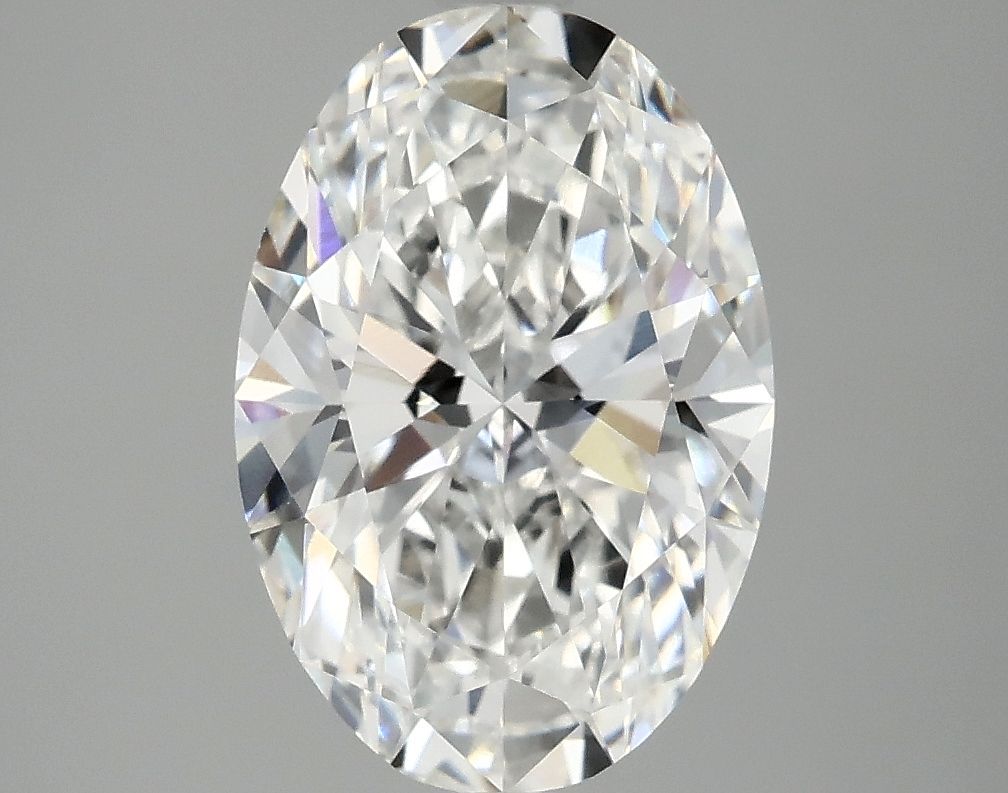 2.98 ct. oval Lab Grown Diamond front image