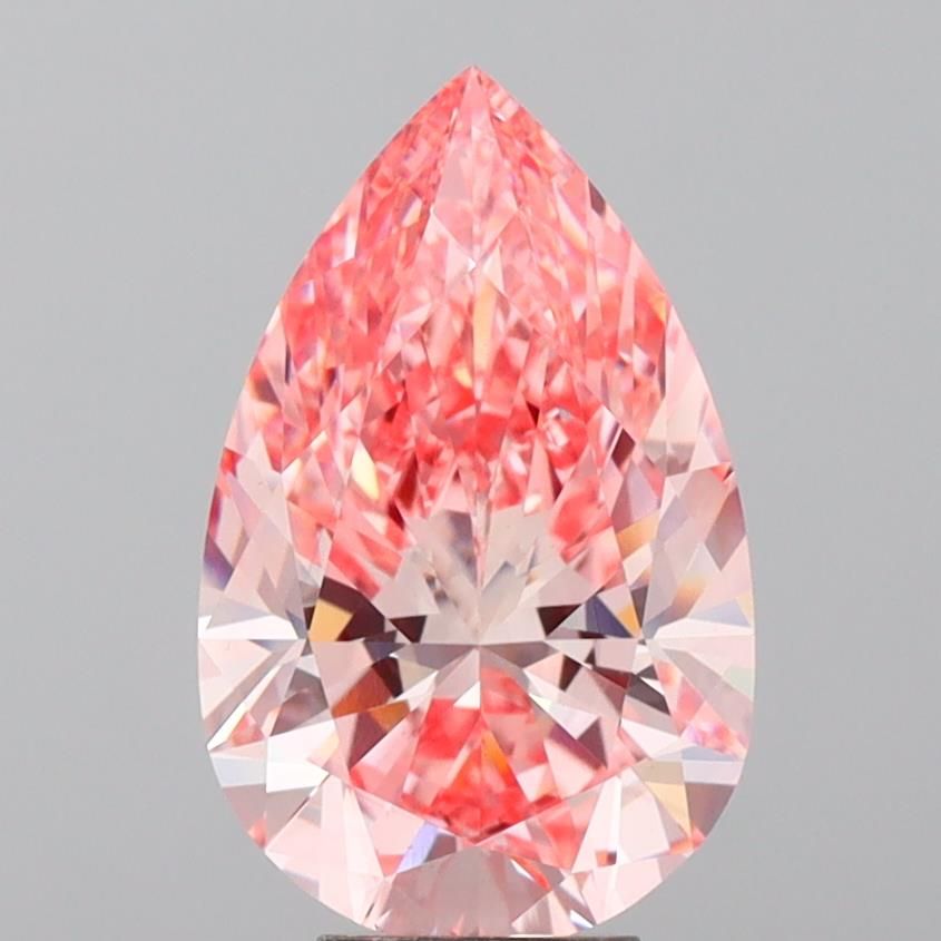 6.52 ct. pear Lab Grown Diamond front image