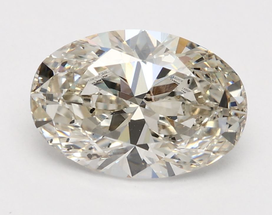 1.71 ct. oval Lab Grown Diamond front image