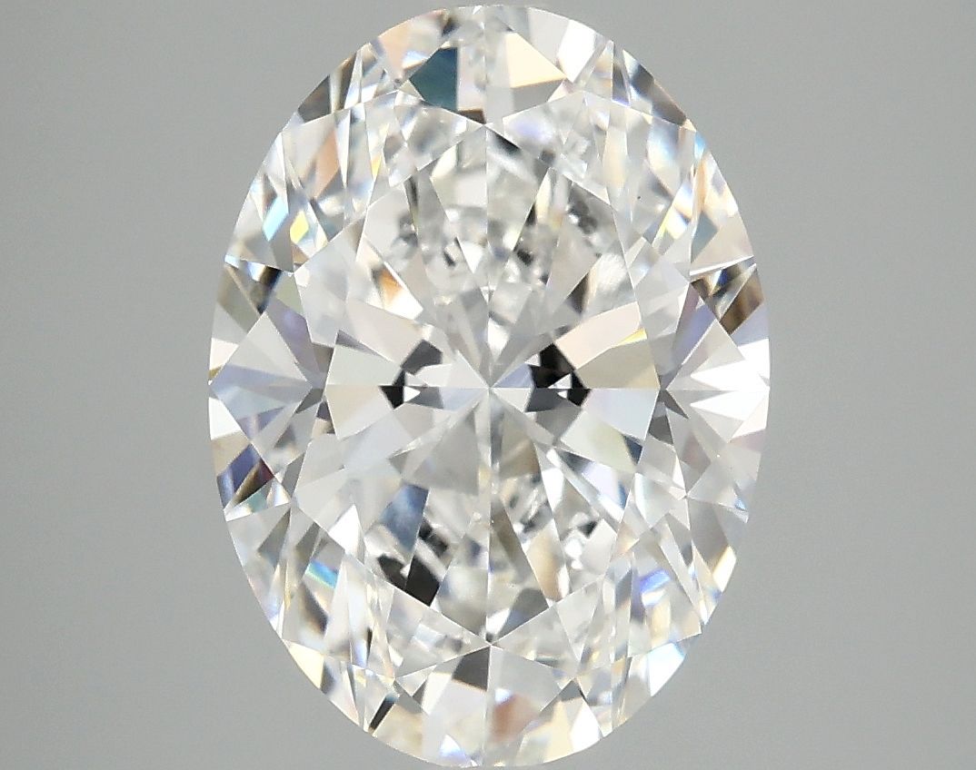 4.07 ct. oval Lab Grown Diamond front image