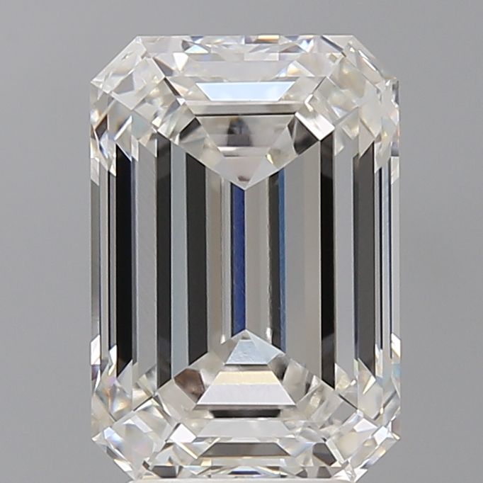 4.54 ct. emerald Lab Grown Diamond front image
