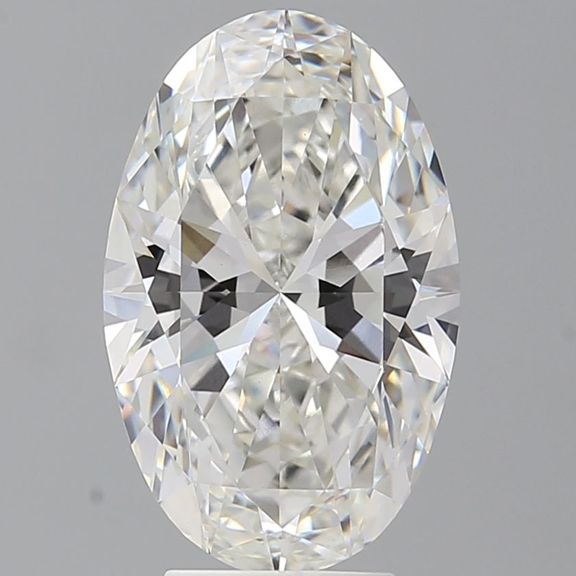 4.60 ct. oval Lab Grown Diamond front image