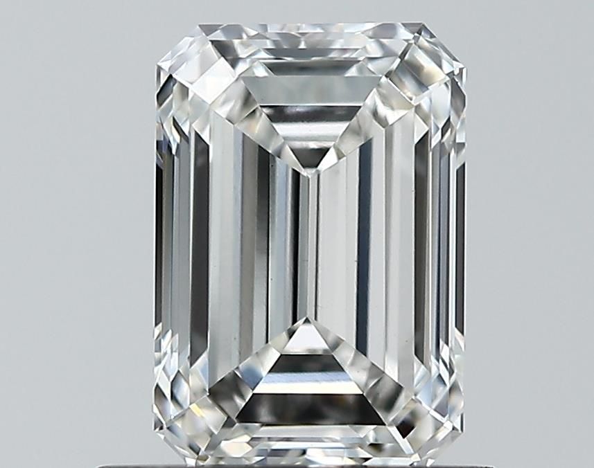 0.88 ct. emerald Lab Grown Diamond front image