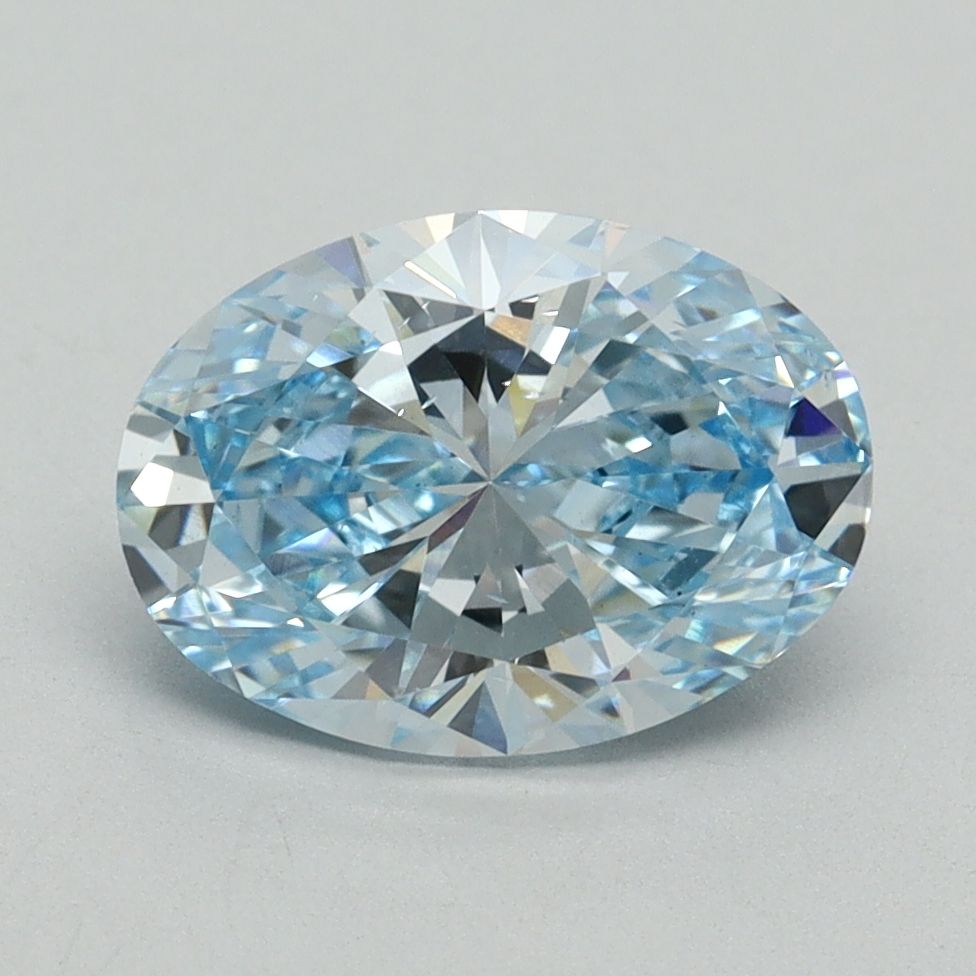 2.02 ct. oval Lab Grown Diamond front image