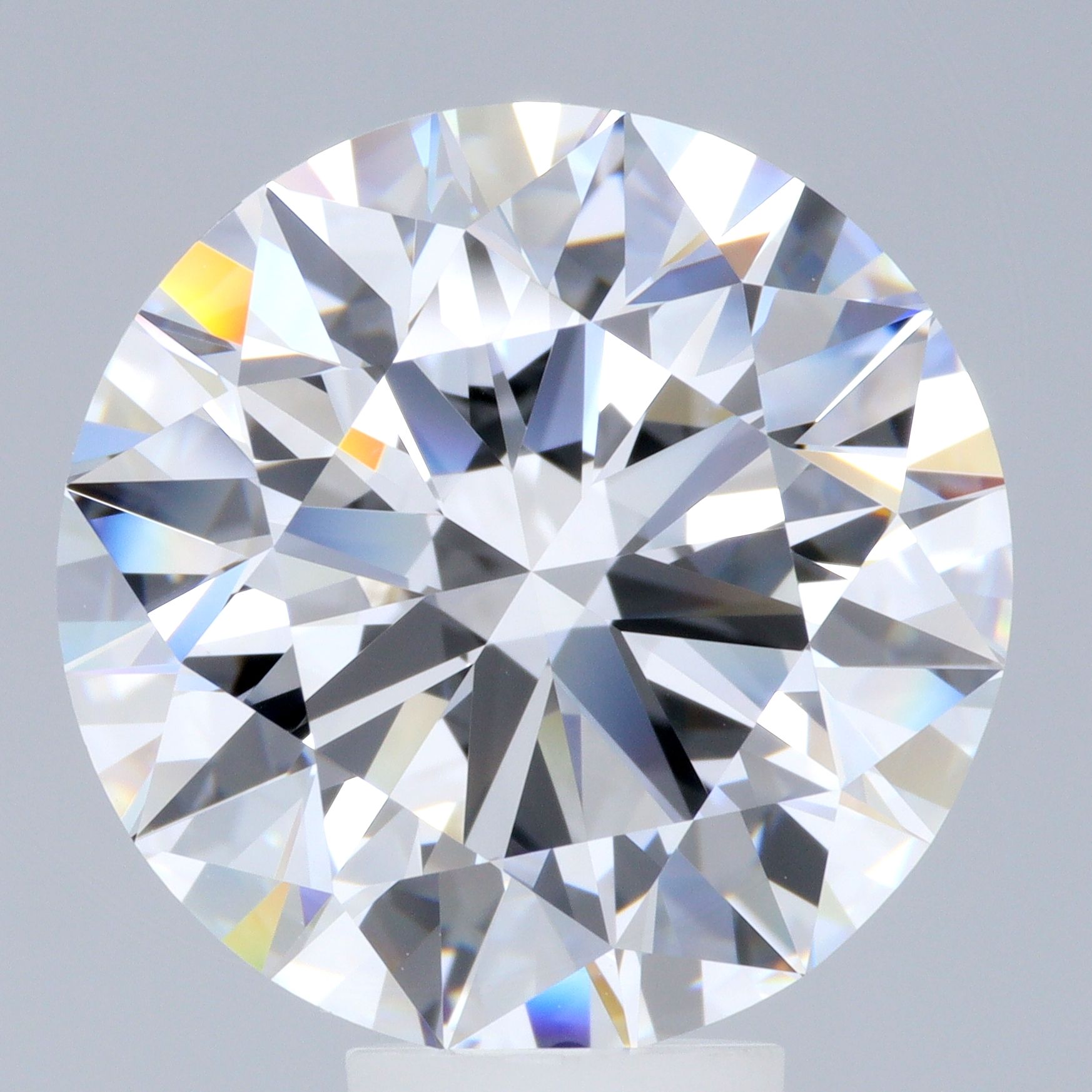 Rond · 8.53 ct · D · IF