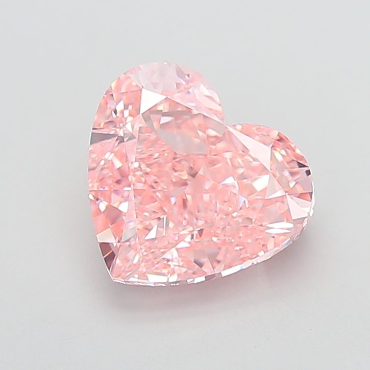 6.53 ct. heart Lab Grown Diamond front image
