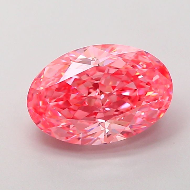 3.01 ct. oval Lab Grown Diamond front image