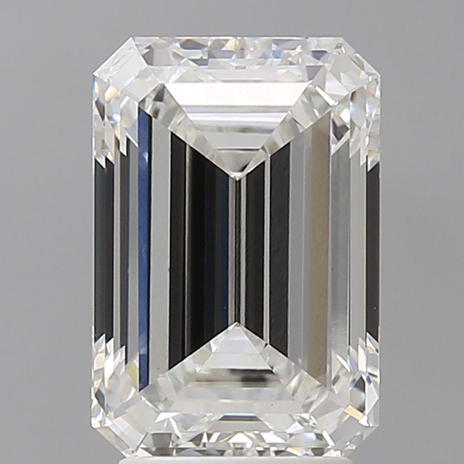3.59 ct. emerald Lab Grown Diamond front image