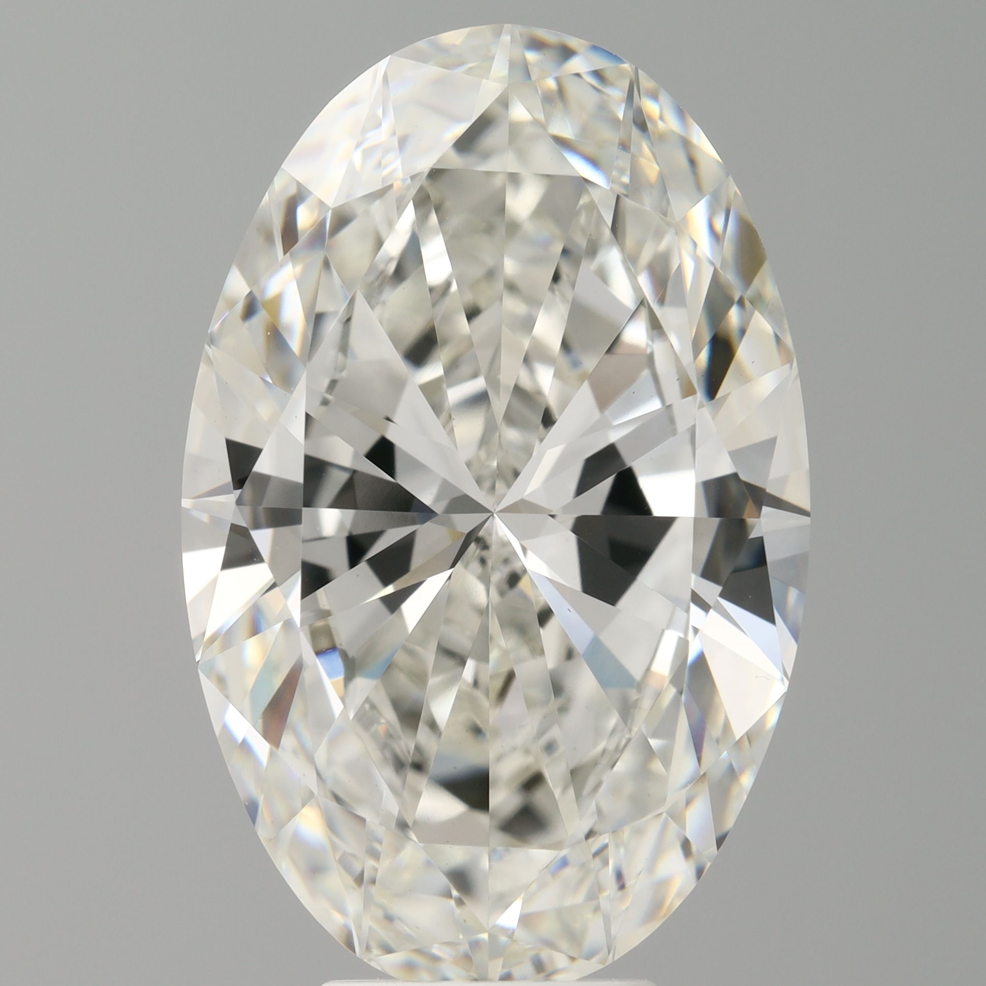 7.59 ct. oval Lab Grown Diamond front image