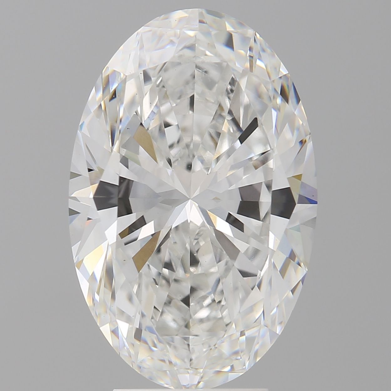 5.50 ct. oval Lab Grown Diamond front image