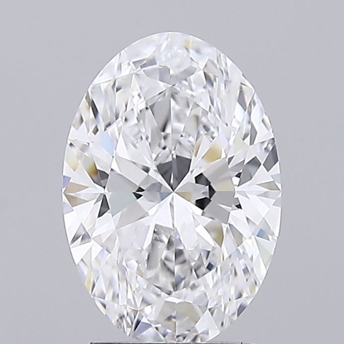 2.09 ct. oval Lab Grown Diamond front image