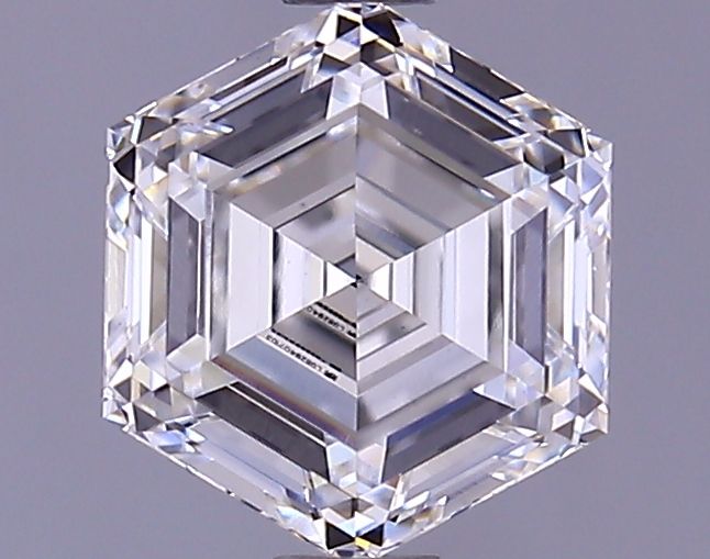 1.35 ct lab-grown Hexagonal Diamond