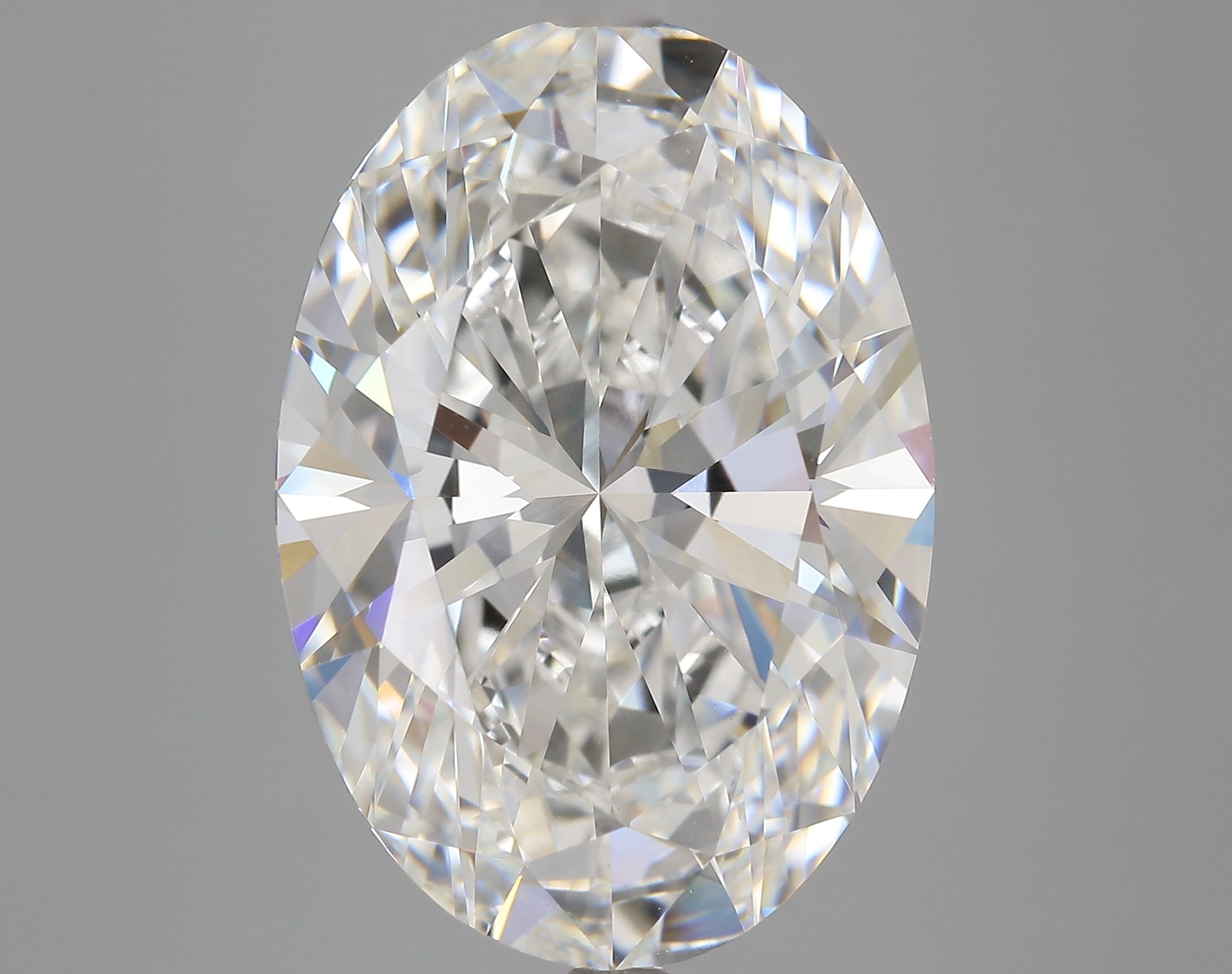 8.09 ct. oval Lab Grown Diamond front image