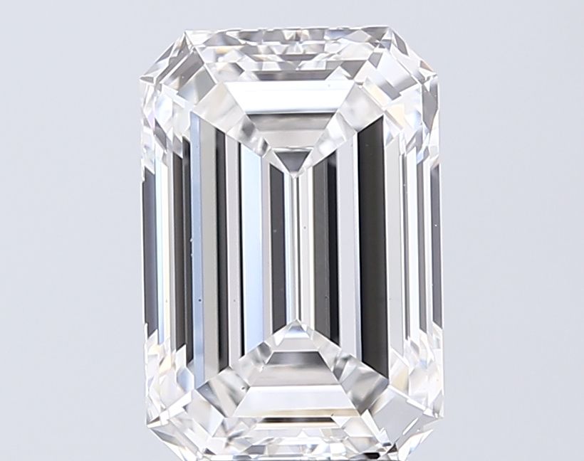 4.04 ct. emerald Lab Grown Diamond front image