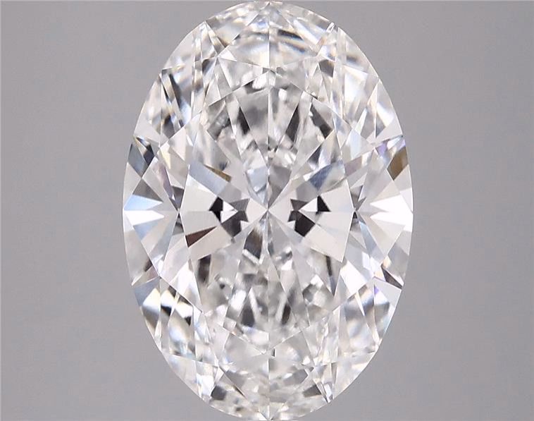 4.08 ct. oval Lab Grown Diamond front image