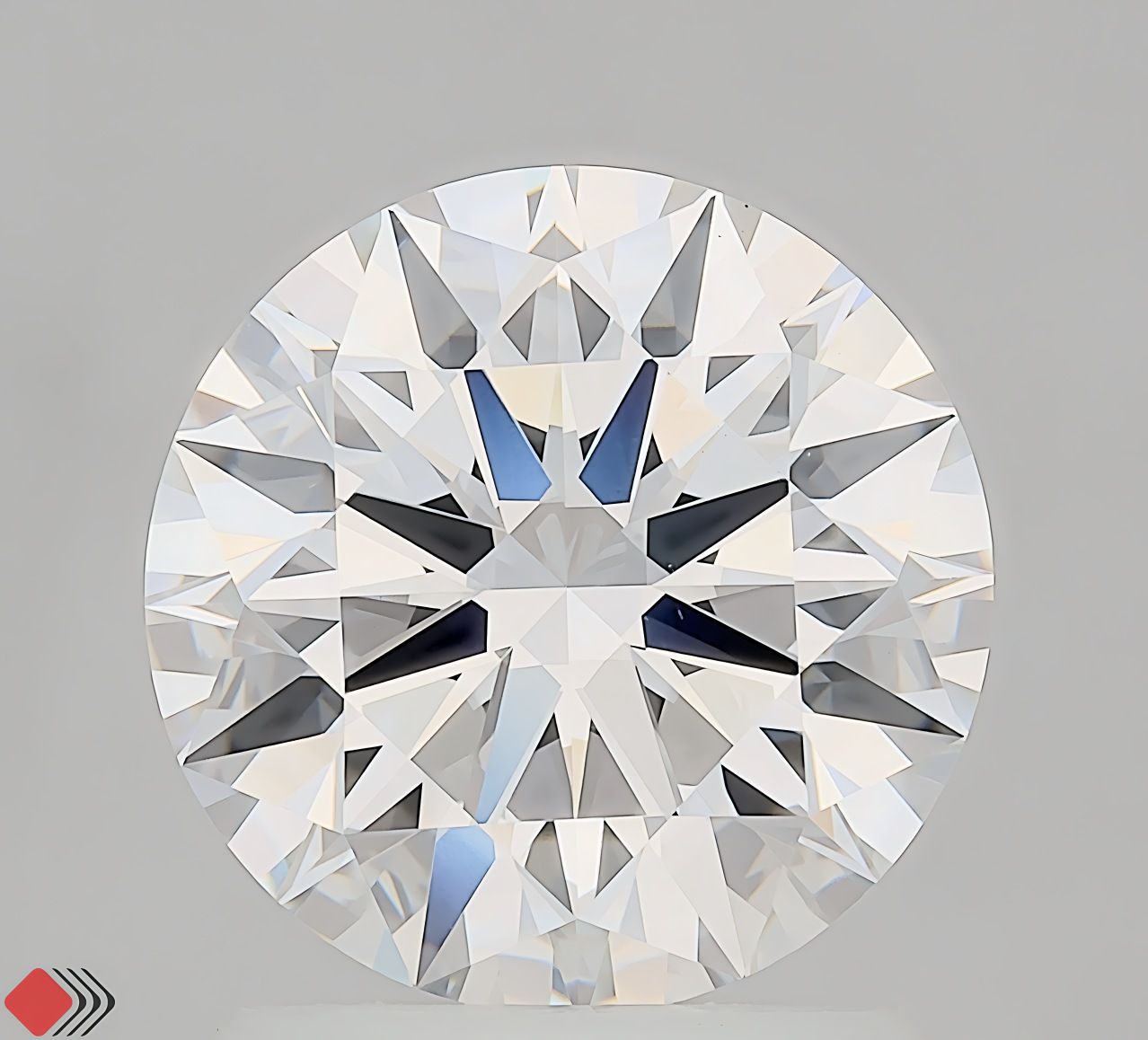 1.54 ct. round Lab Grown Diamond front image