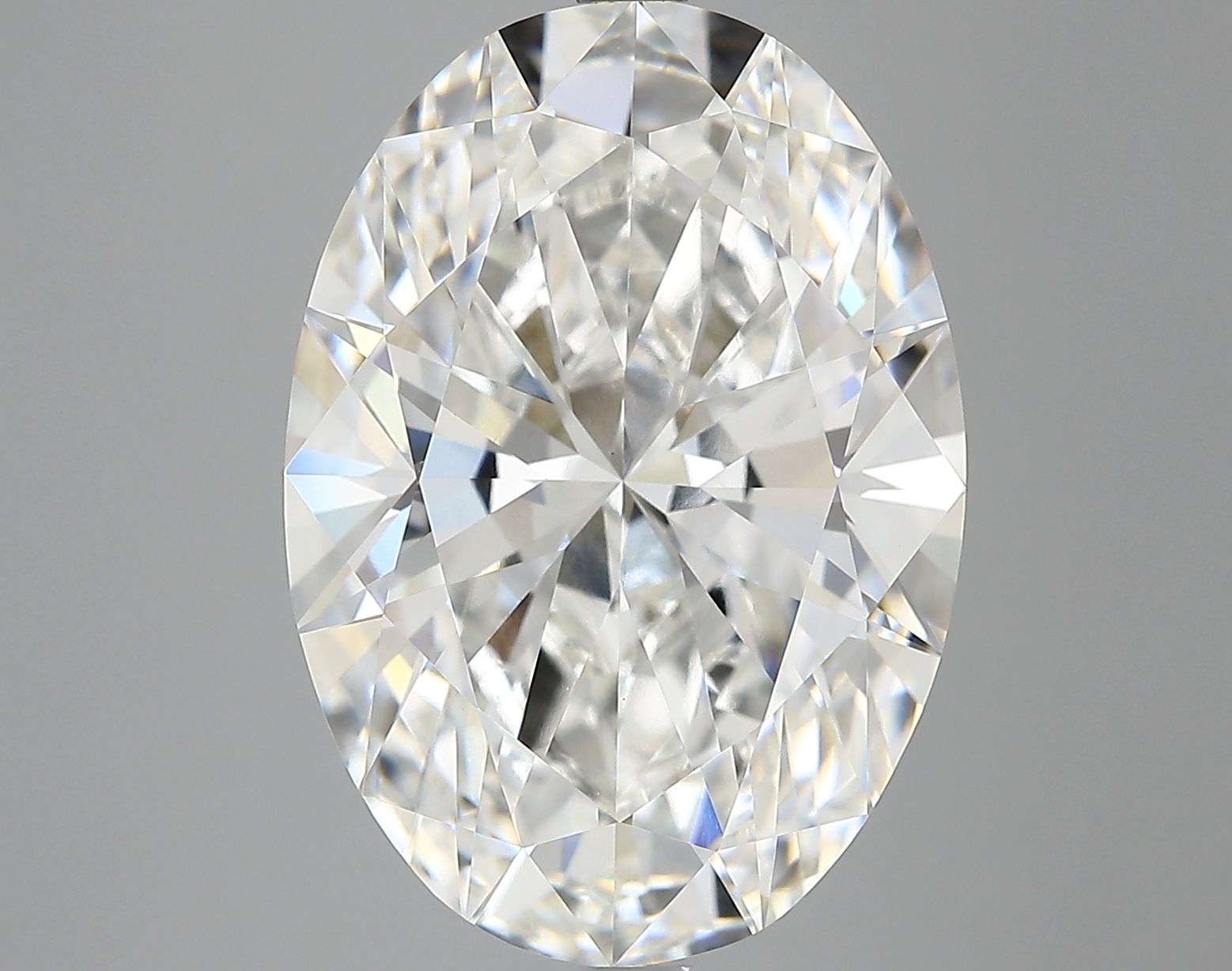 8.06 ct. oval Lab Grown Diamond front image