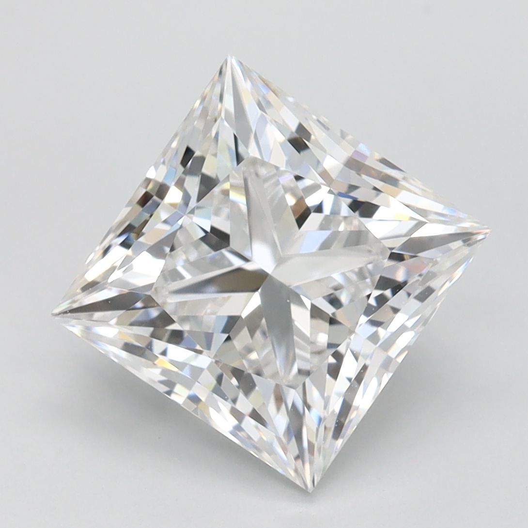 3.04 ct. princess Lab Grown Diamond front image