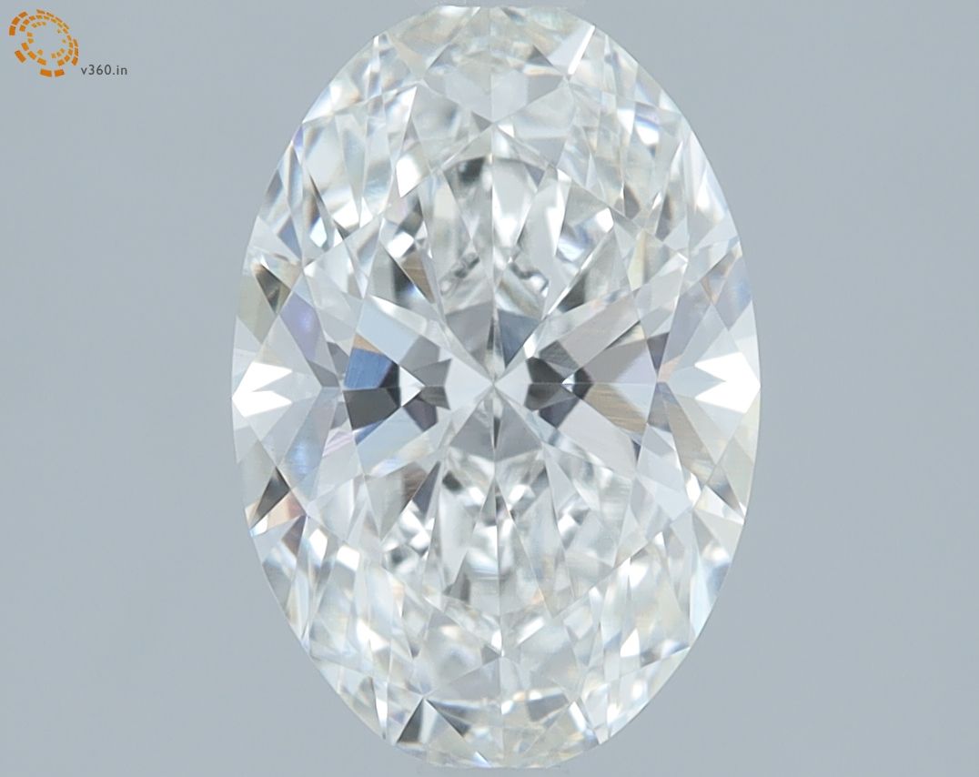 1.56 ct. oval Lab Grown Diamond front image