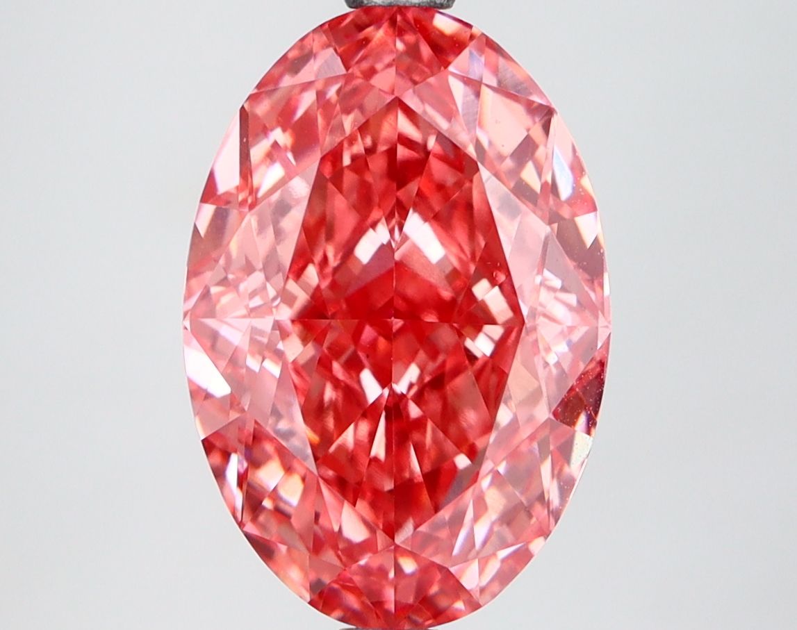 4.19 ct. oval Lab Grown Diamond front image