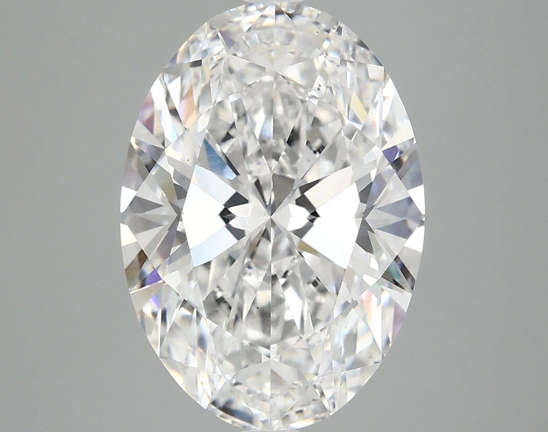 4.10 ct. oval Lab Grown Diamond front image