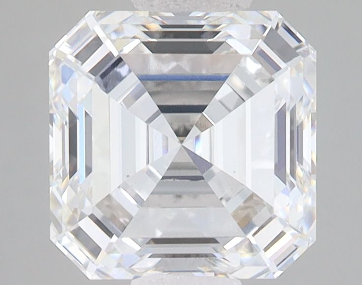 2.56 ct lab-grown Asscher Diamond