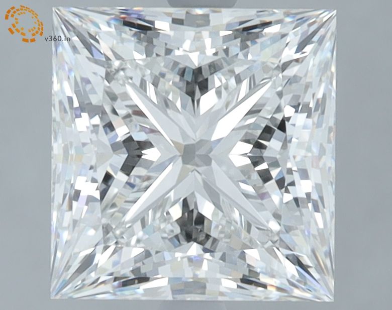 3.07 ct. princess Lab Grown Diamond front image
