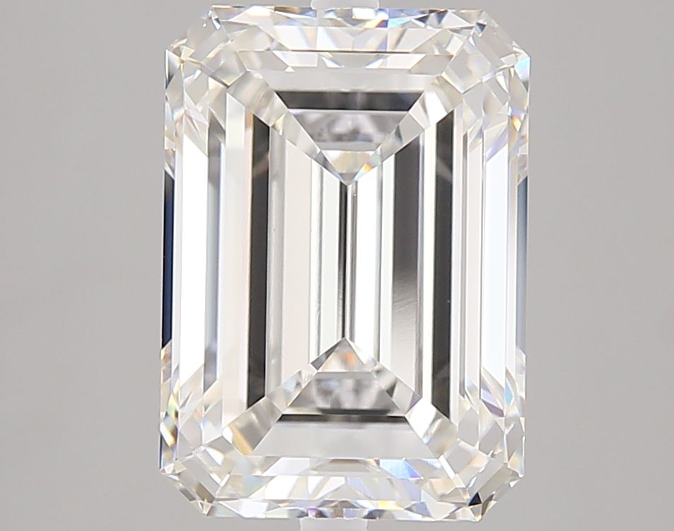 3.72 ct. emerald Lab Grown Diamond front image