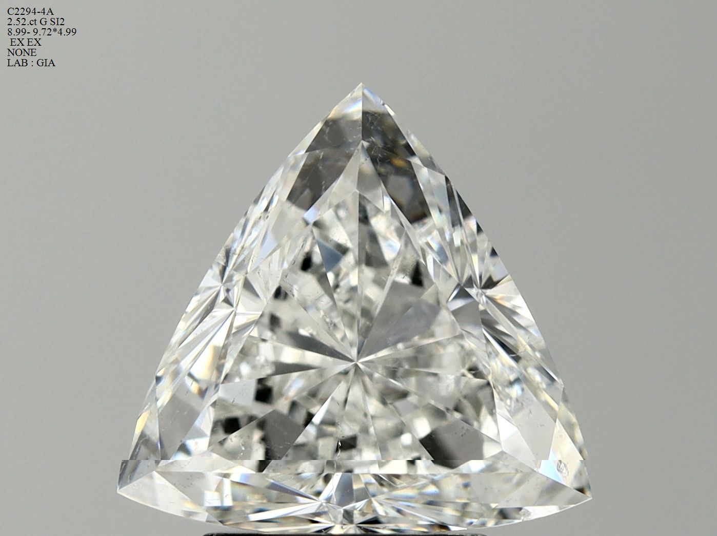 2.52 ct Trilliant Diamond