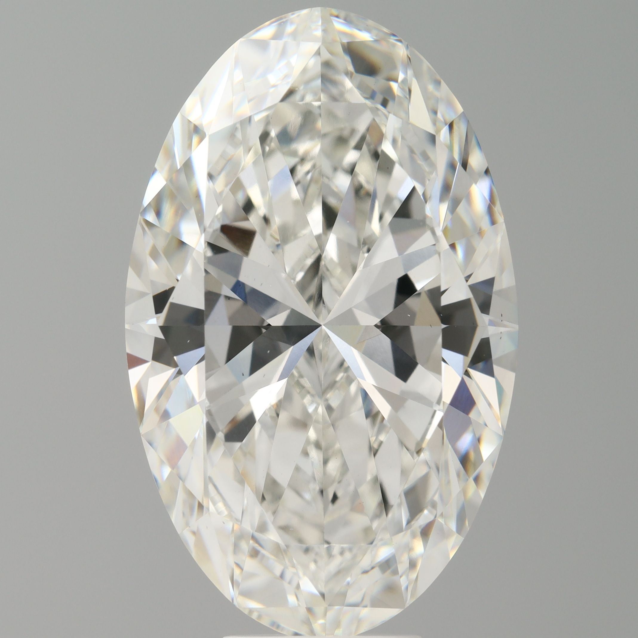 9.53 ct. oval Lab Grown Diamond front image