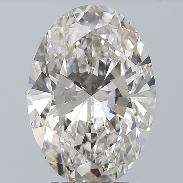 4.11 ct. oval Lab Grown Diamond front image