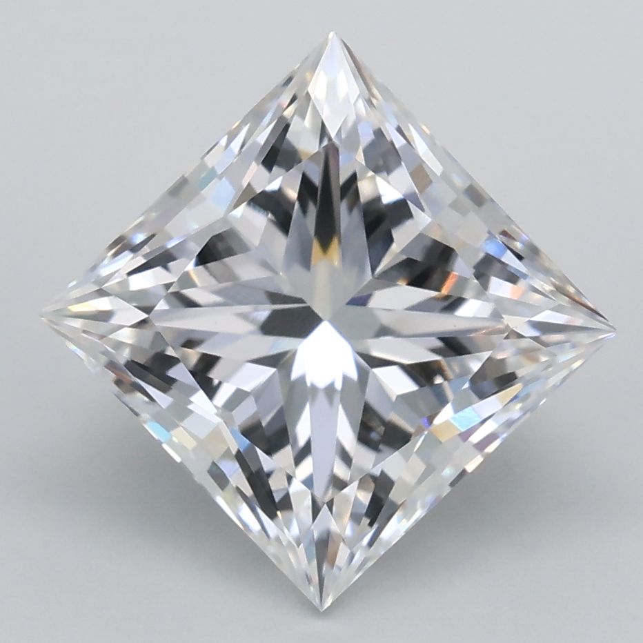 3.02 ct. princess Lab Grown Diamond front image
