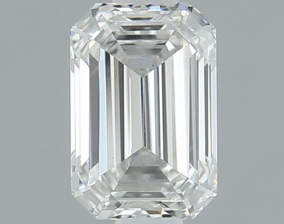 0.72 ct. emerald Lab Grown Diamond front image