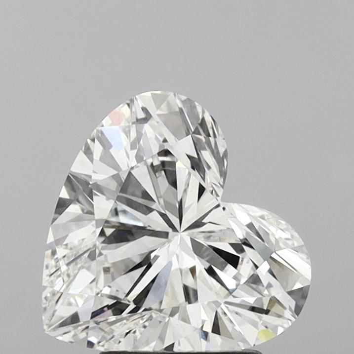 2.82 ct. heart Lab Grown Diamond front image